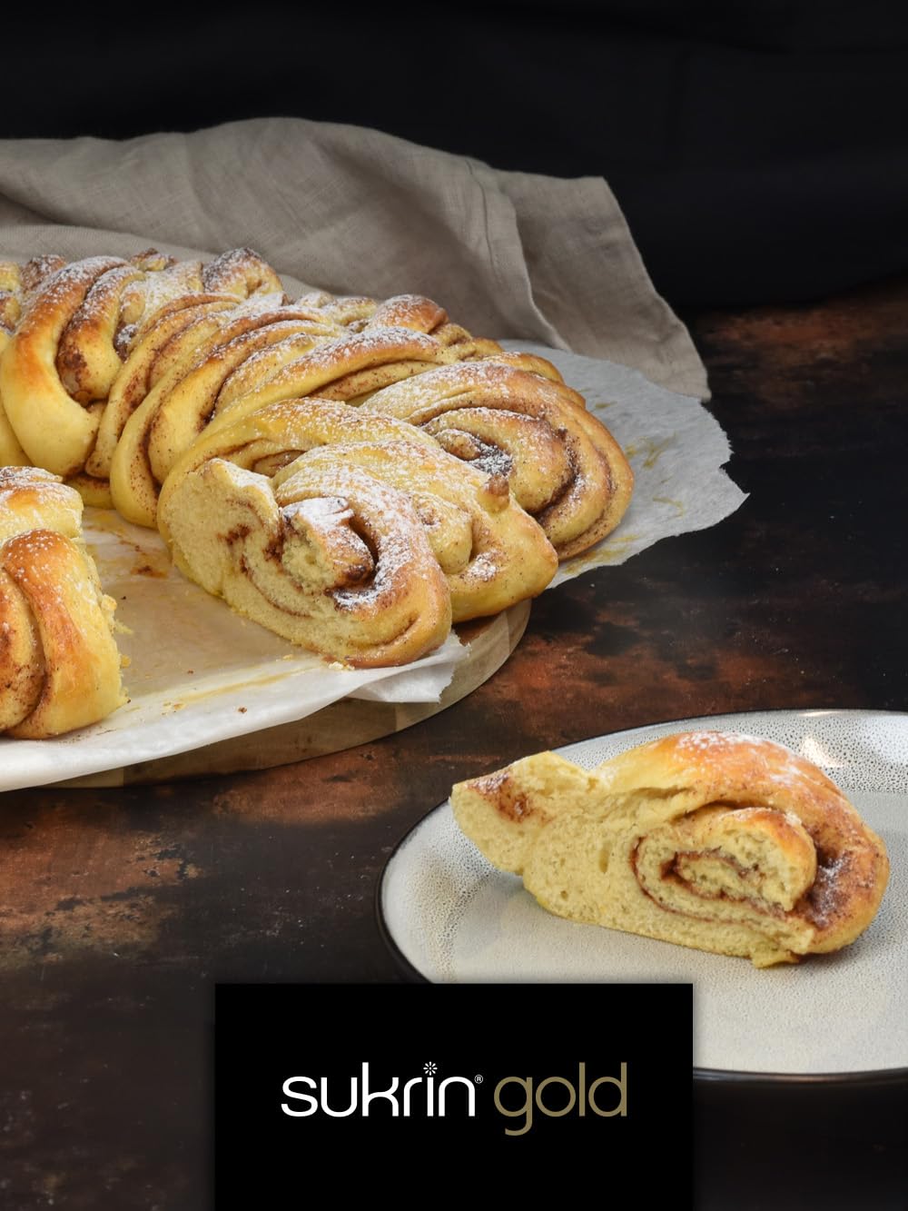 Sukrin Gold Natural Brown Sugar Alternative, 17.6 oz, No Calorie Sweetener for Keto and Low Carb Diets