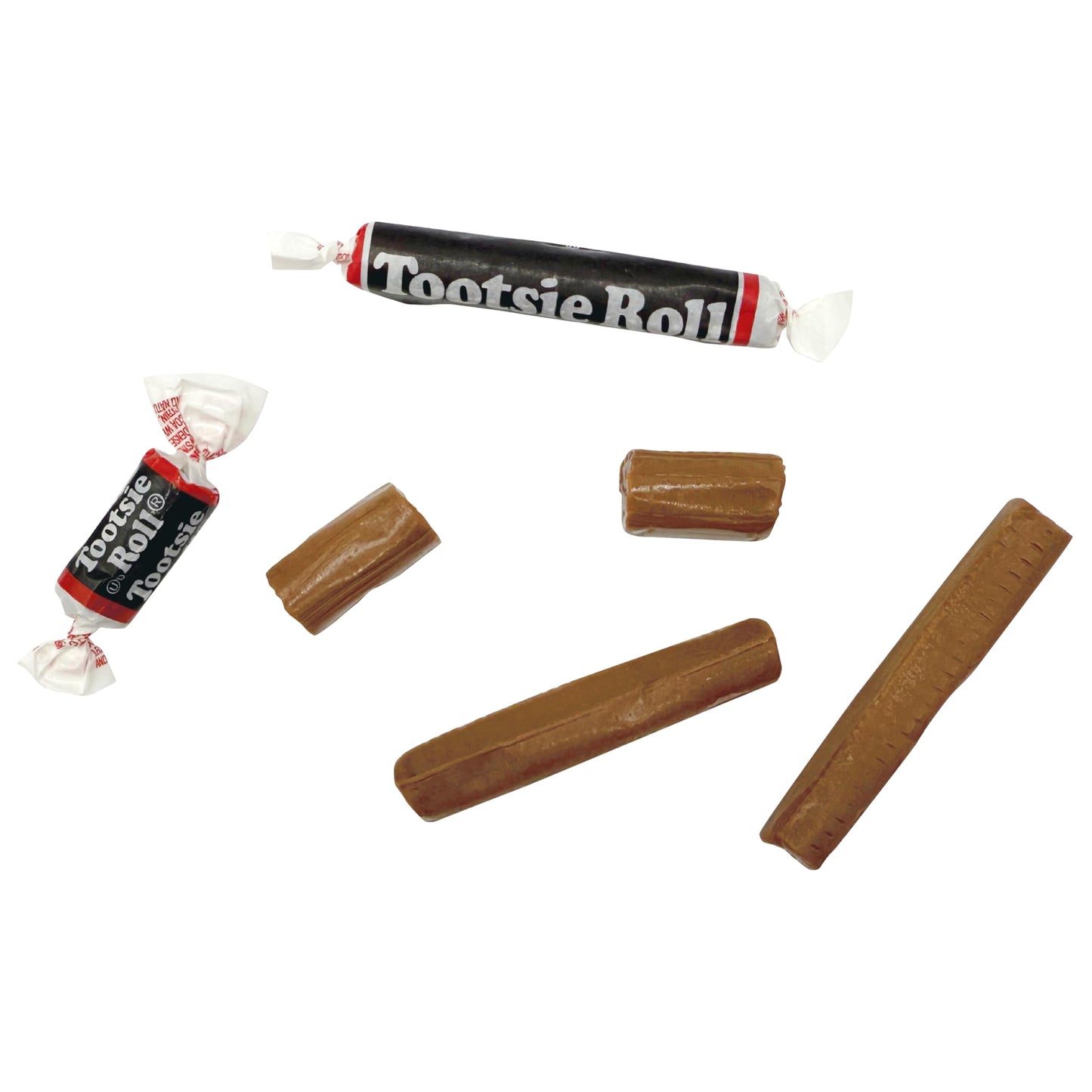 Tootsiemidgees & Large Mix, 2Lb Bulk Bag, Mini & Large Chocolate Bars, Individually Wrapped Bulk Candy, The Hampton Popcorn & Ca