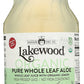 Lakewood Organic Pure Whole Leaf Aloe, 32 Ounce (Pack Of 6)
