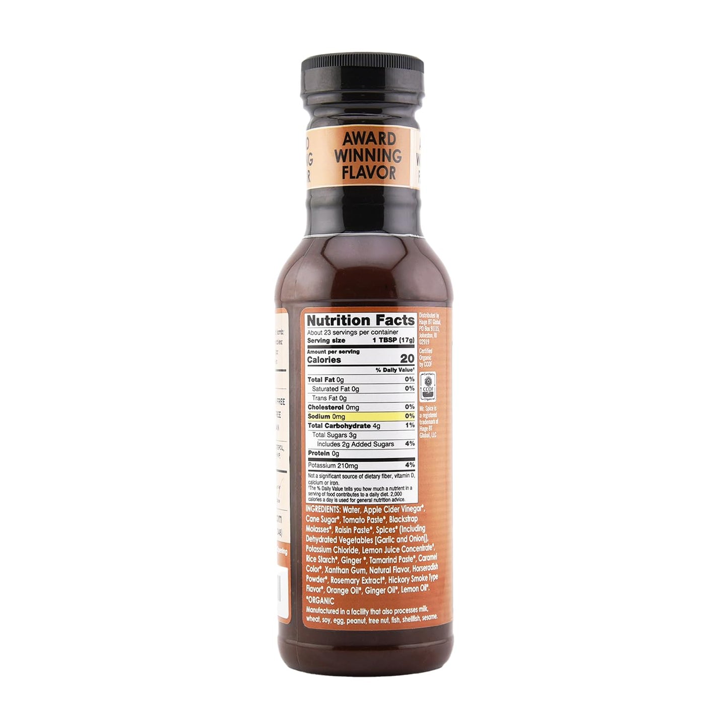 Mr. Spice Organic - Salt Free Sauce (Garlic Steak, Single)