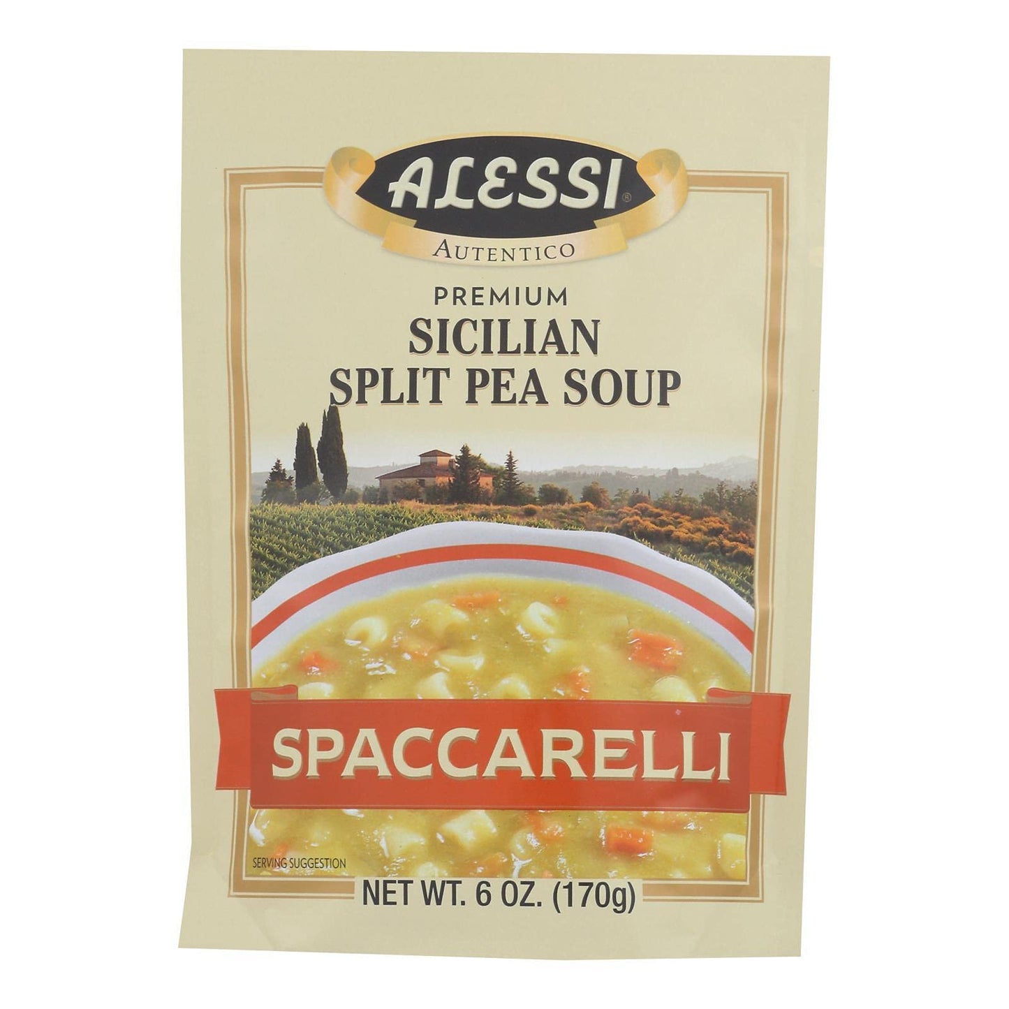 Alessi Split Pea Soup (6X6Oz )