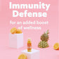 Suja Organic Immunity Defense Shot with Turmeric & Ginger - 60 Pack, 2 Fl Oz Each, Plant-Based, Gluten-Free, Cold-Pressed Juice