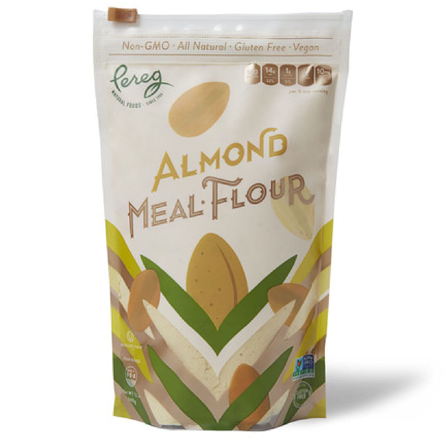 Pereg Blanched Almond Flour - Gluten Free, Keto Friendly, Finely Sifted - Wheat Free Flour, Multi-Purpose Flour & All Purpose Fl