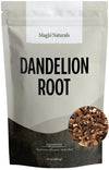 Magjo Naturals Dandelion Root  Raw  Not Roasted  Loose Tea (200+ Cups) (16 Oz) 100% Wild-Crafted From Eastern Europe