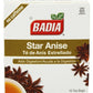 Badia Star Anise Tea - Caffeine Free, 10 Tea Bags, 10 Count