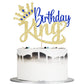 Auteby Glitter King Birthday Cake Topper,Boy Prince 1St 2Nd 3Rd 10Th 13Th 18Th 21St 30Th 40Th 50Th Birthday Cake Topper/Gender R
