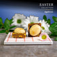 Laumiere Gourmet Fruits - Spring Collection - Square (16 Pcs.) - Easter - Dried Fruits And Nuts Basket - Box - Hamper - Healthy