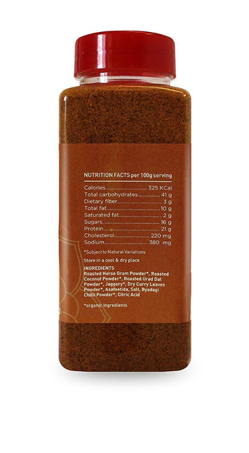 Pure & Sure Organic Chutney Powder - Horse Gram 150Gm
