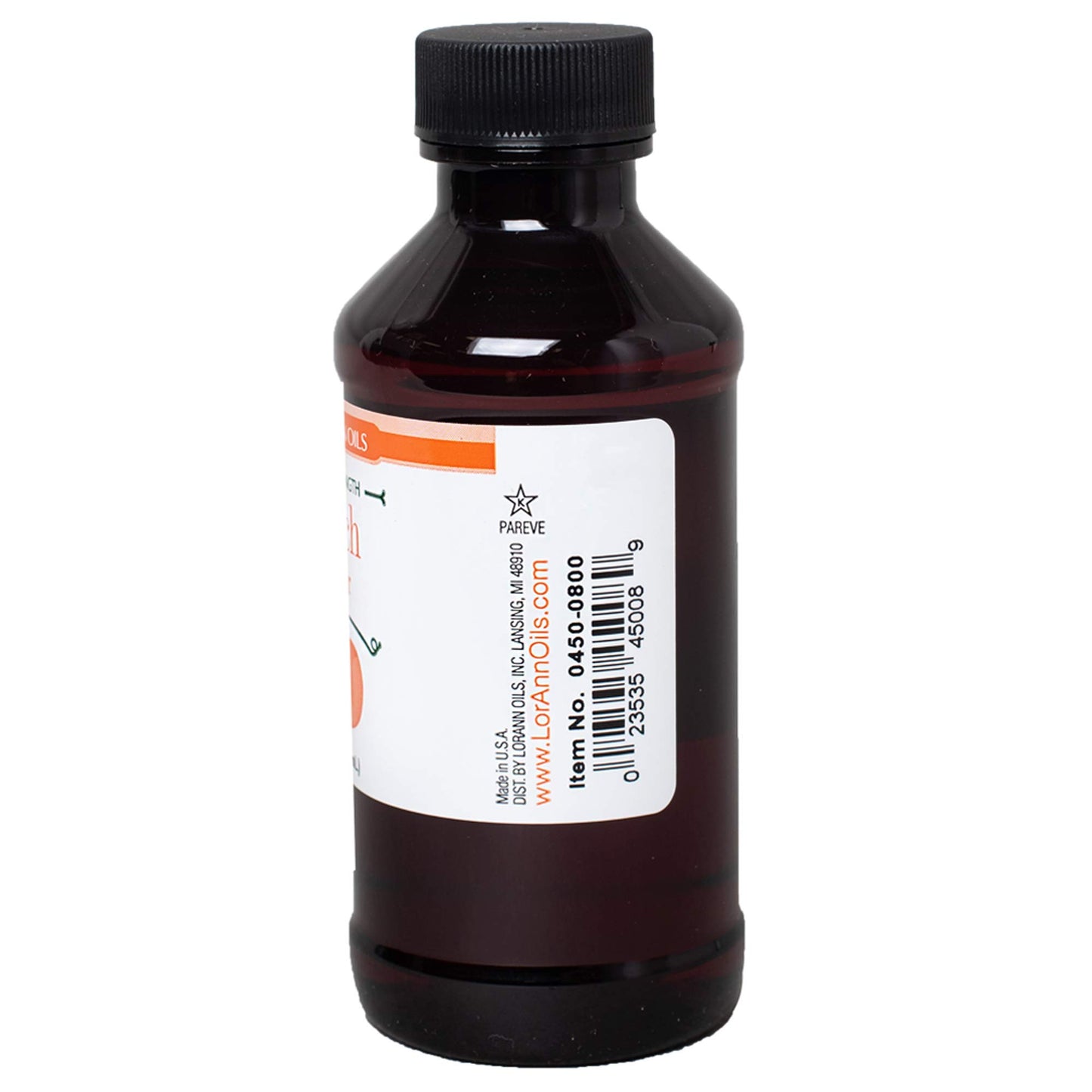 Lorann Peach Ss Flavor, 4 Ounce Bottle