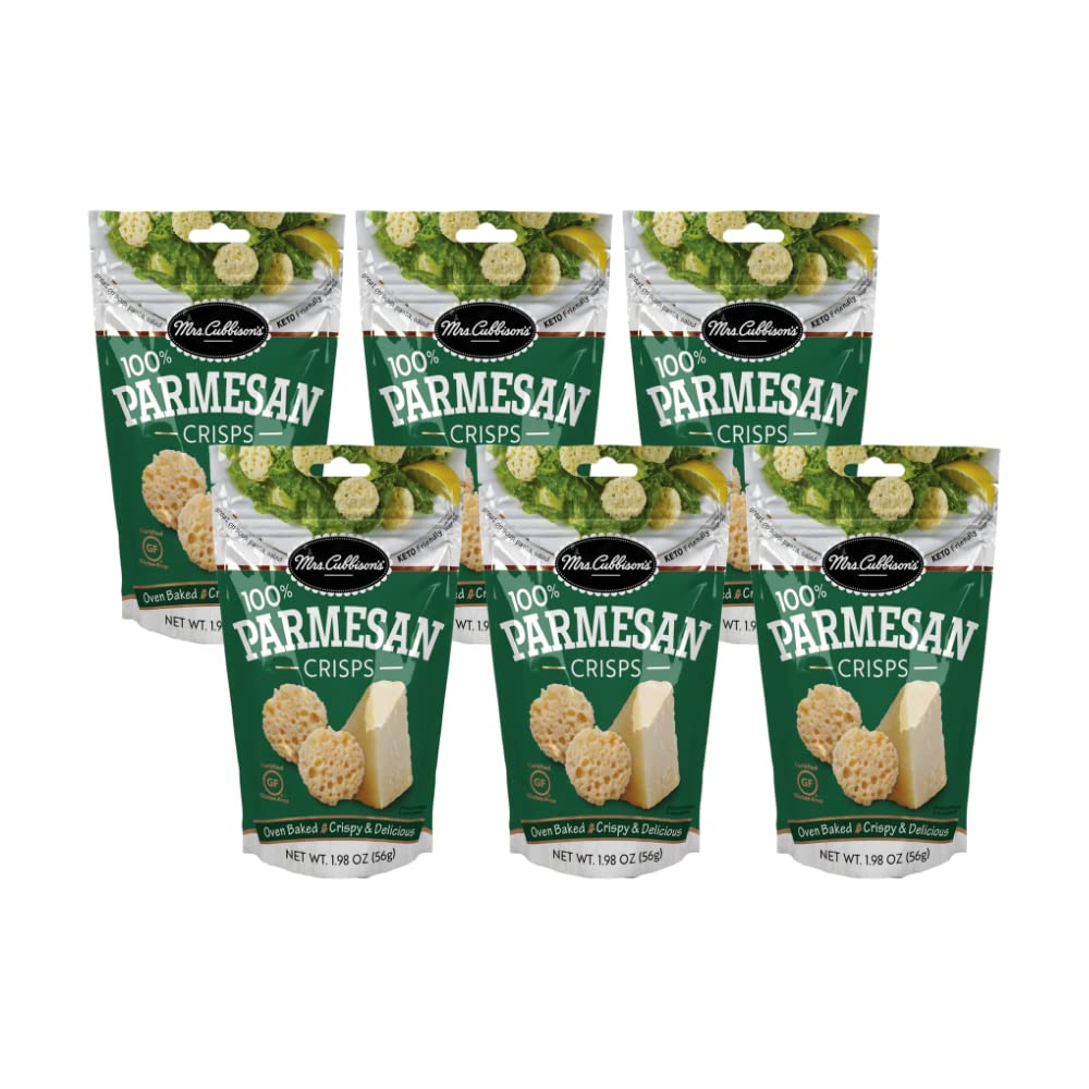 Mrs. Cubbison's Parmesan Cheese Crisps, 1.98 oz (Pack of 6)