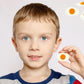 Fruidles Mini Fried Egg Gummi, Omelet Candy, Delicious Fruit Flavors Gummies (1 Pound)