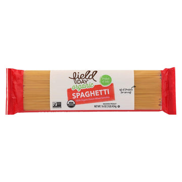 Field Day Organic Spaghetti 16 Oz. (Pack Of 12)