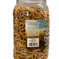 Hanover Organic Ancient Grain Spelt Sea Salt Pretzels Low Fat Cholesterol Trans Fat Free Party Snacks Resealable Container 28 oz