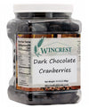 WinCrest Dark Chocolate Covered Cranberries (3.5 Lb Tub)