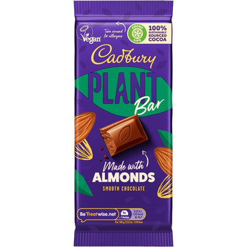 Cadbury Plant Bar Smooth Vegan Chocolate, 90G