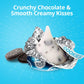 Hershey Cookies & Cream Kisses Bulk Pack 4 Pound (Approx 400 Pieces) Individually Wrapped White Chocolate Cookies N Cream Candie
