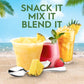 Del Monte Escapes Pineapple Pina Colada Cups, Pack of 6, 7 oz Each, Ideal for Snacks
