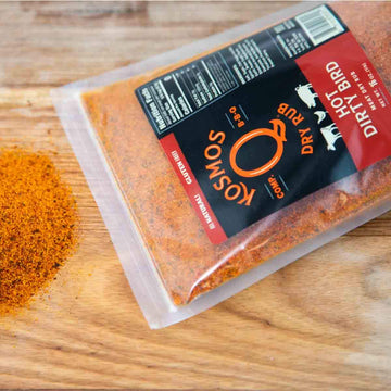 Kosmos Q Dirty Bird Hot Bbq Dry Rub, 16 Oz