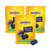 Sunsweet Amazin Pitted Prunes - Dried Prunes Pitted Unsweetened - Gluten Free, Vegan, Low Fat - Fiber & Minerals - 8 oz Pouches