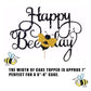 Laventy Happy Bee Day Cake Topper Bumble Bee Cake Topper Bumble Bee Themed Party Happy Supplies Bumble Bee Decoration