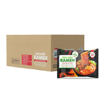 Lemonilo Ramen - Fire Chow Mein - Healthy Instant Ramen - Made With All-Natural Ingredients - Quick Meal Kit (2.99 Oz) - Pack Of