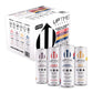 UPTIME Tropical Variety Energy Drink 12 Pack, Zero Sugar, Natural Caffeine, 12oz Cans