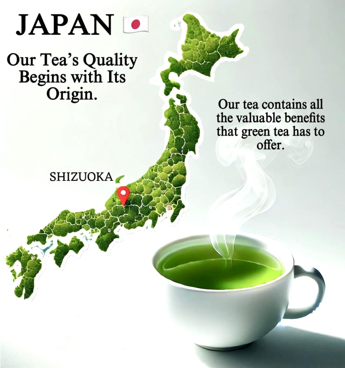 Organic Green Tea Loose Leaf Sencha First Flush Superior Sencha Made In Japan (Organic Loose Leaves) One With Tea