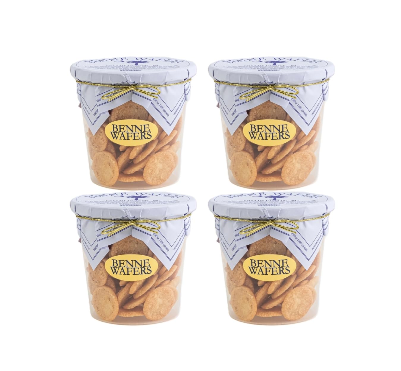 Charleston Favorites Benne Wafers, Traditional Southern Cookies