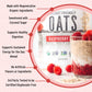Wildway Organic Rolled Oats, Overnight Oats | Glyphosate-Free, Gluten-Free Oatmeal | Non-GMO, Plant-Based Protein | Regenerative