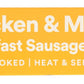 365 Everyday Value, Chicken & Maple Breakfast Sausage (Frozen), 10 Count