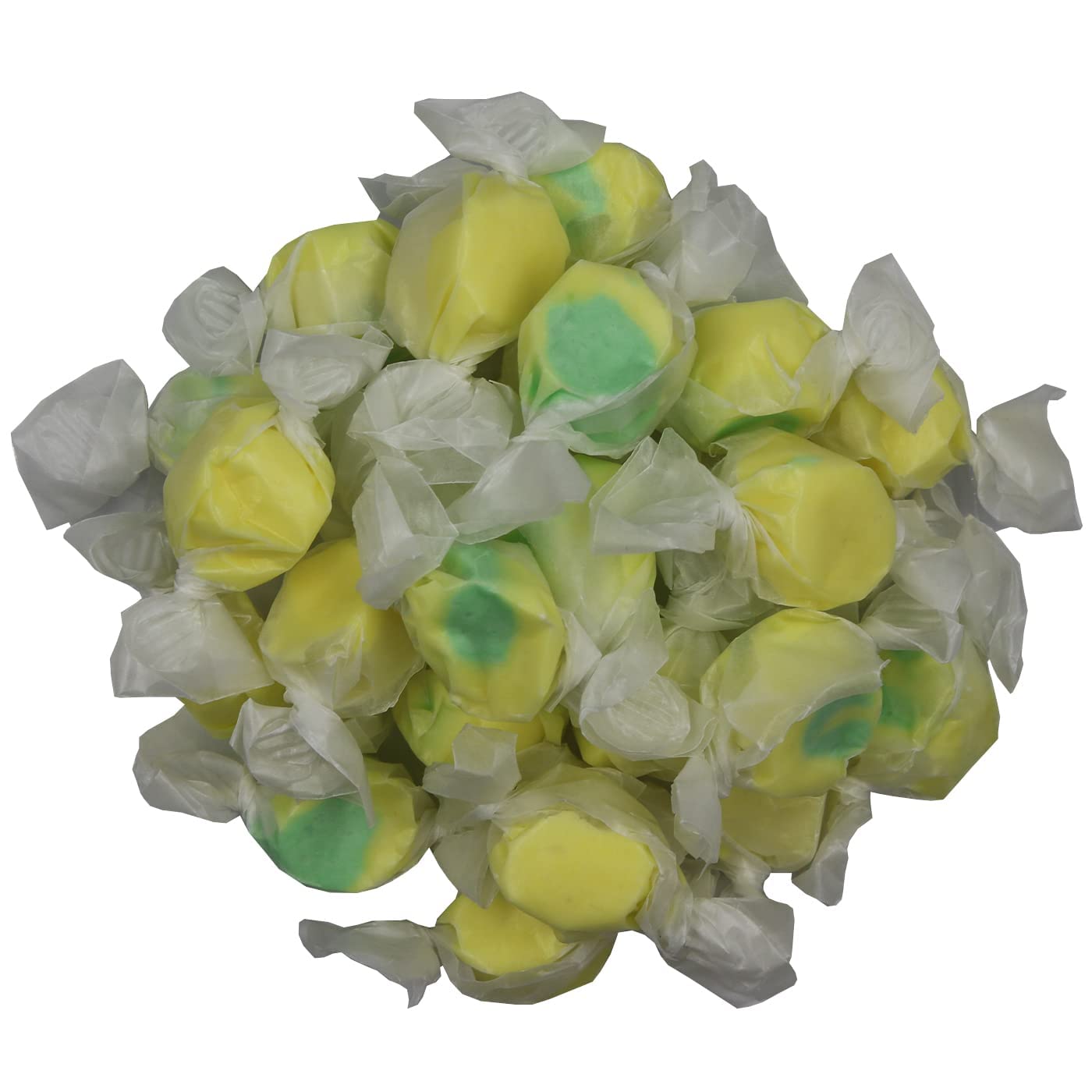 Gourmet Soft and chewy Salt Water Taffy Candies - Individually Wrapped - Bulk bags (Pineapple, 5 Pound (Pack of 1))