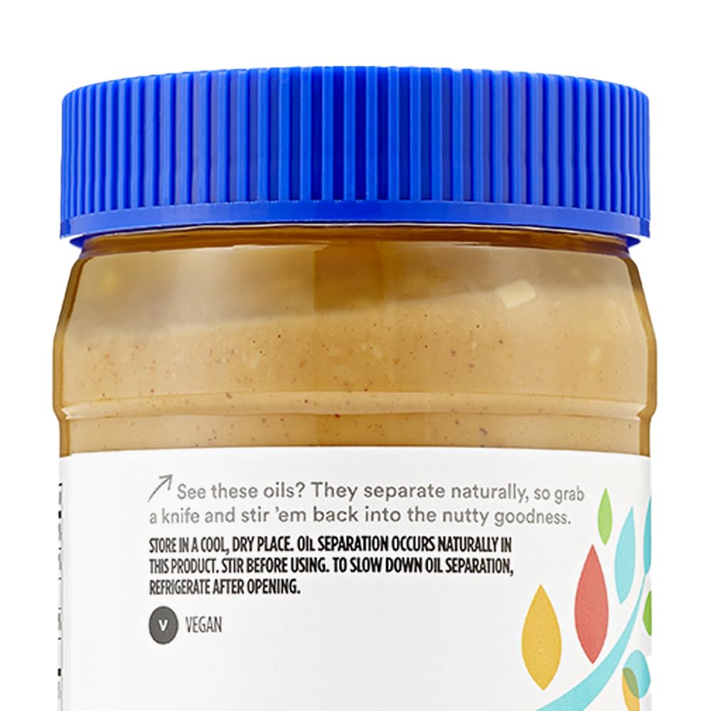 365 by Whole Foods Market, Peanut Butter Crunchy, Stir and Enjoy, 16 Ounce