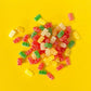 Haribo Gummi Candy, Sour Goldbears, 9 Oz. Stand Up Bag (Pack Of 6)