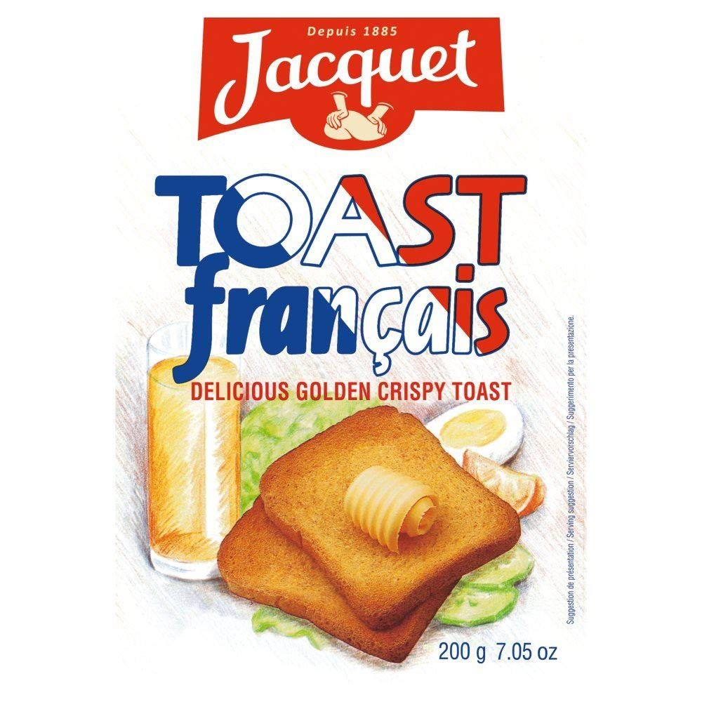 Jacquet Toast Francais - 200g - (pack of 3)