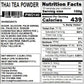 Fanale Premium Thai Iced Bubble Tea Flavoring Powder | Perfect For Baking, Smoothies, Desserts And Drinks | Instant Flavoring Po