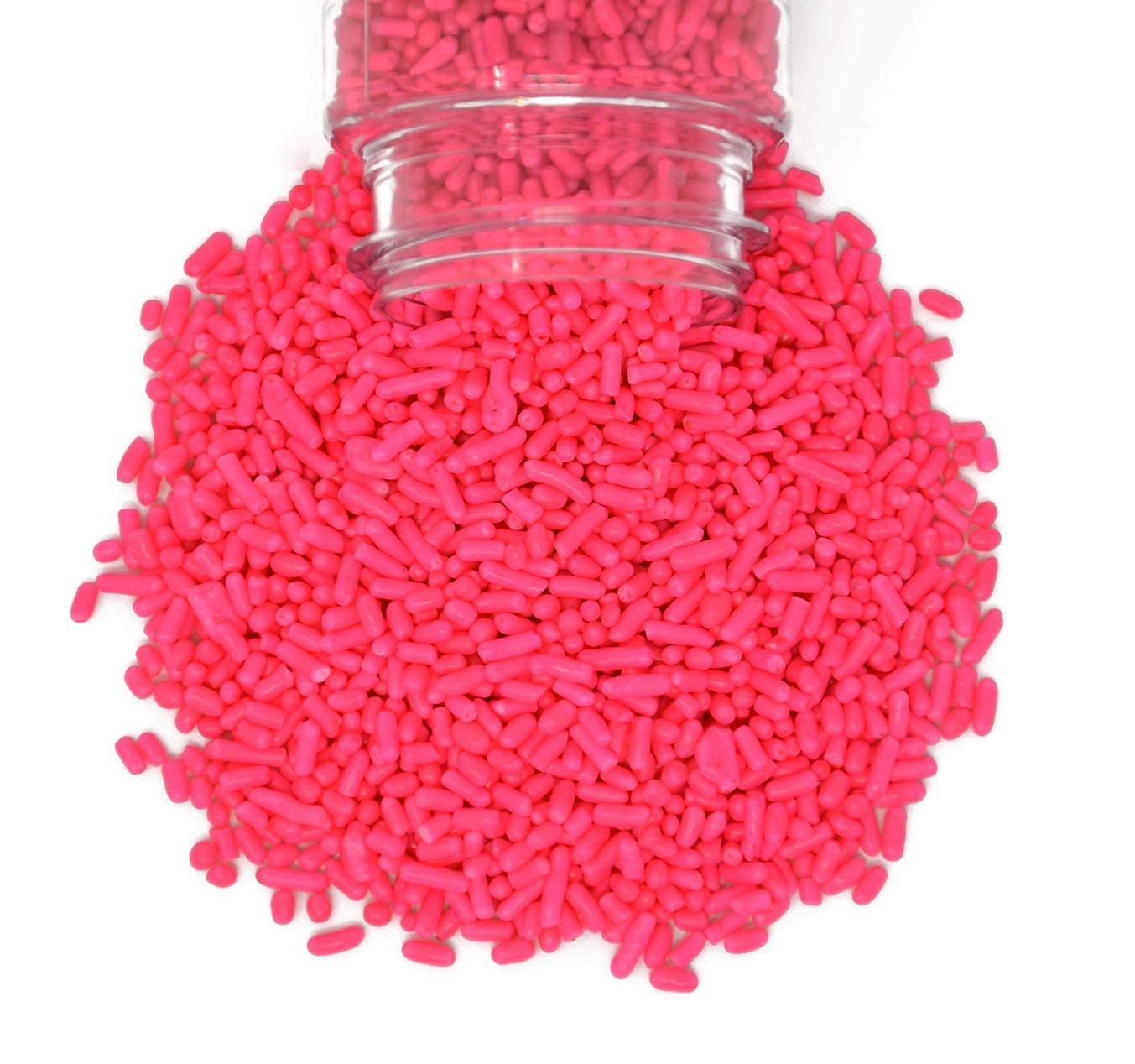 Mystic Sprinkles Solid Color Jimmy Sprinkles (Pretty In Pink Jimmies 3Oz)