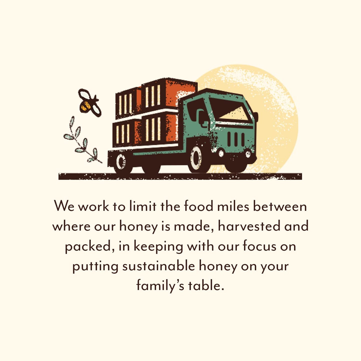 BUSY BEE Raw Unfiltered Honey, Wildflower, 12 oz (Pack of 2)
