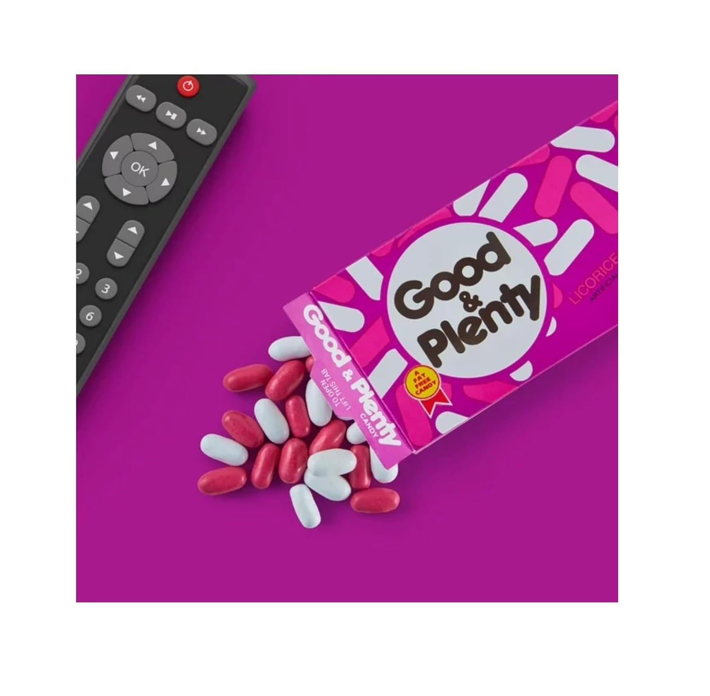 Good and Plenty - Pack of 3 - Licorice Flavored Candy - Theatre Box Size - Nostalgic Candy - Perfect for Snacking and Sharing