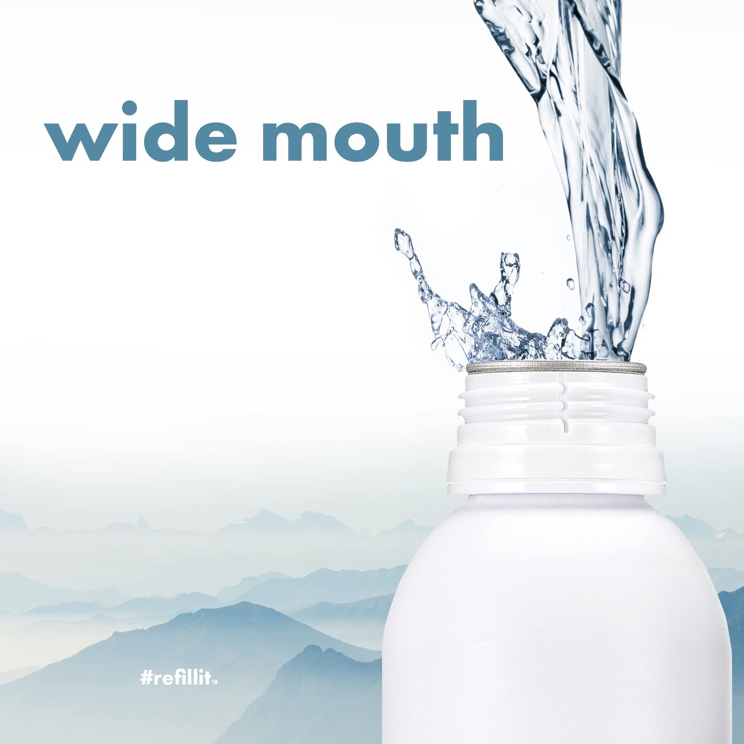 PATHWATER Ultra-Purified Bottled Water, BPA-Free, Reusable Aluminum Bottle, 25 fl oz, Pack of 18