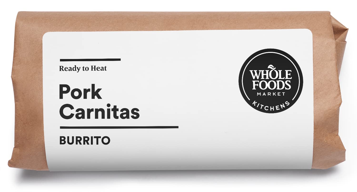 Whole Foods Market, Burrito Pork Carnitas, 10.5 Ounce