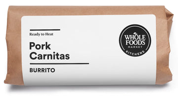 Whole Foods Market, Burrito Pork Carnitas, 10.5 Ounce