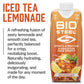 BIOSTEEL Sports Drink, Iced Tea Lemonade Flavor, 5 Essential Electrolytes, 16.7 Fl Oz, 12-Pack, Model 883309135228