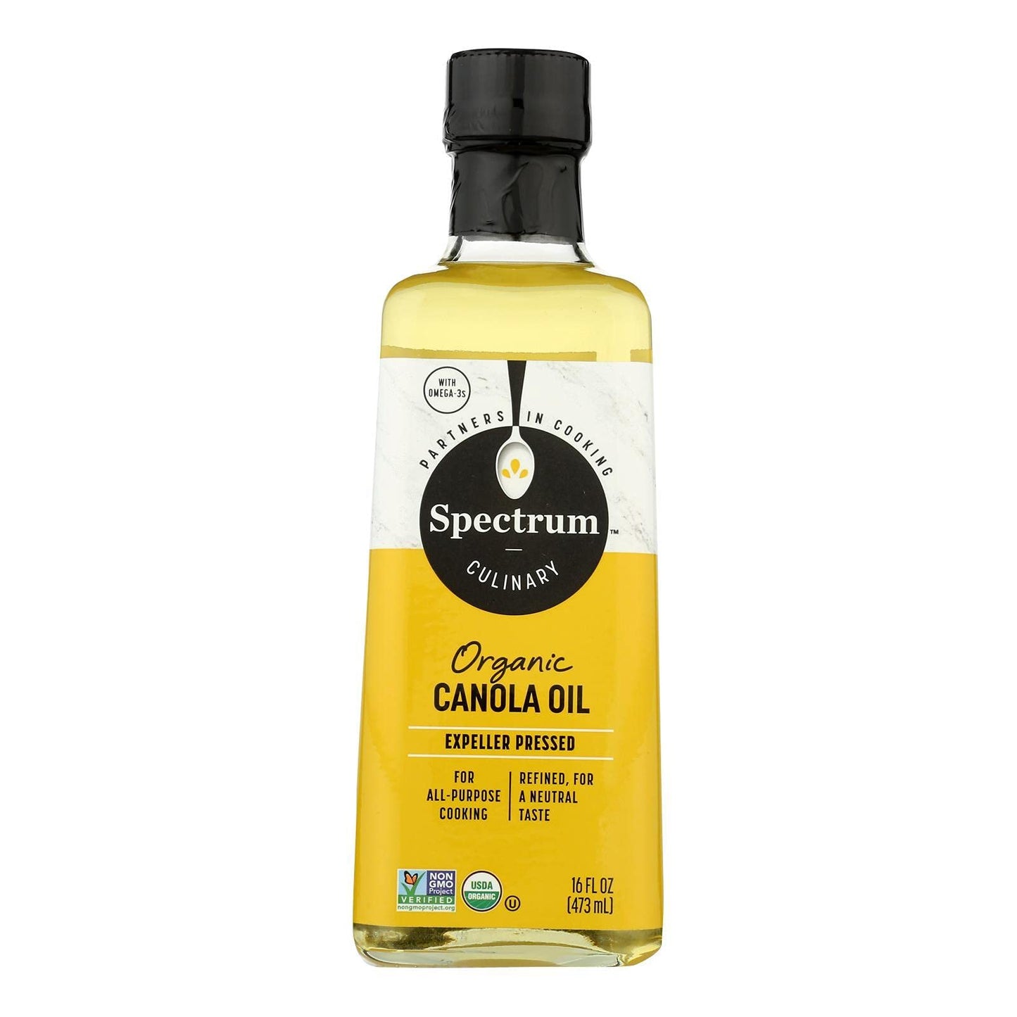 Canola Organic Refined Oil, 16 Oz -- 12 Per Case.12