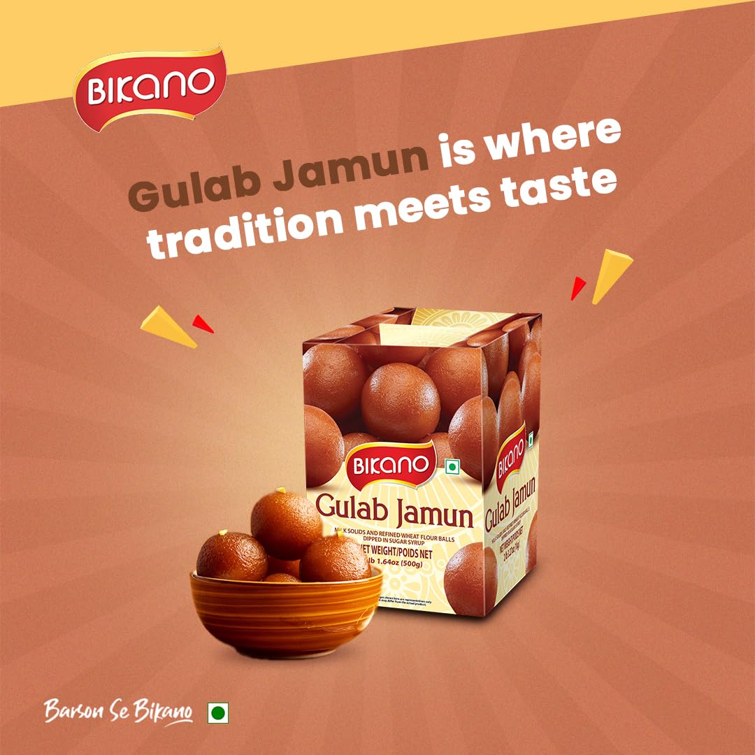 Bikano Gulab Jamun 1000Gm