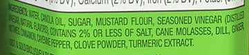 Trader Joe Sweet Mustard Dill Sauce, 6.34 Ounces (180 Grams)