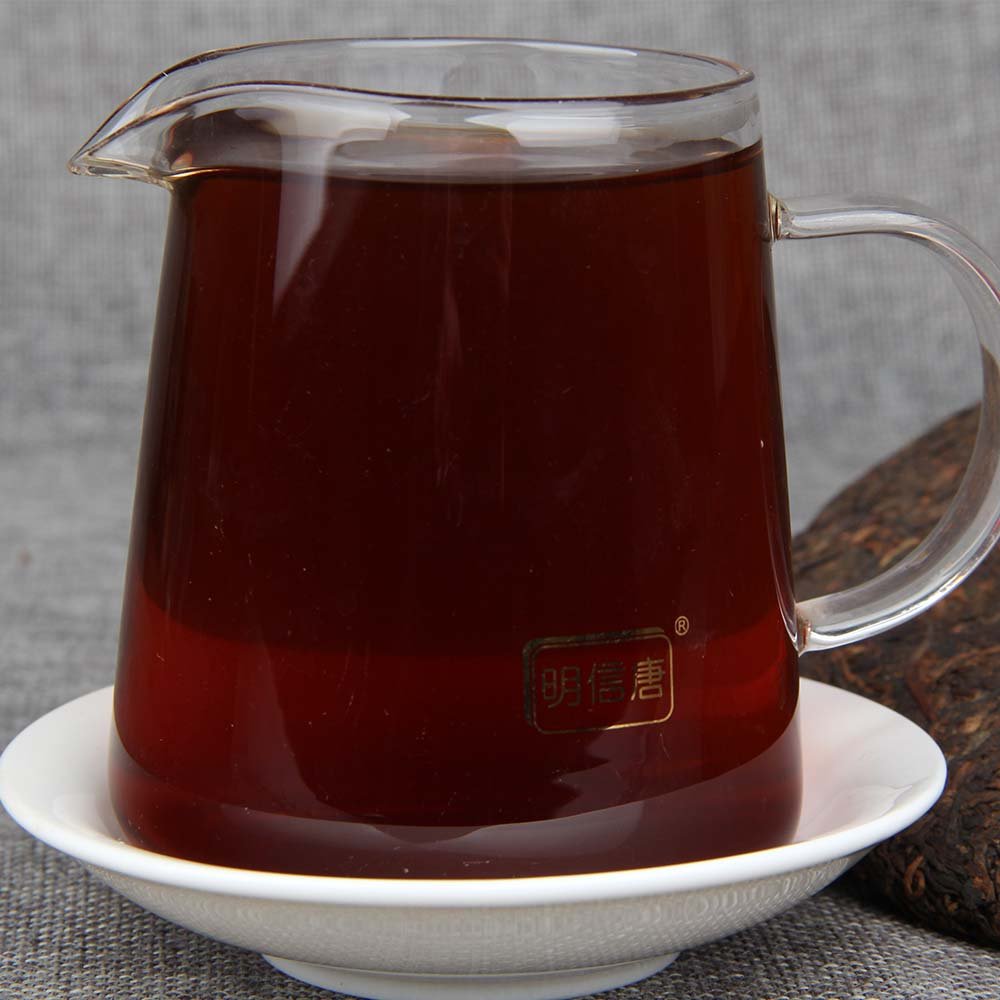 LWXLJMJZC Ripe Puerh Tea Cake - Aged Shu Pu-erh - 357g (12.6oz) - 1 Pack - Black Chinese Tea