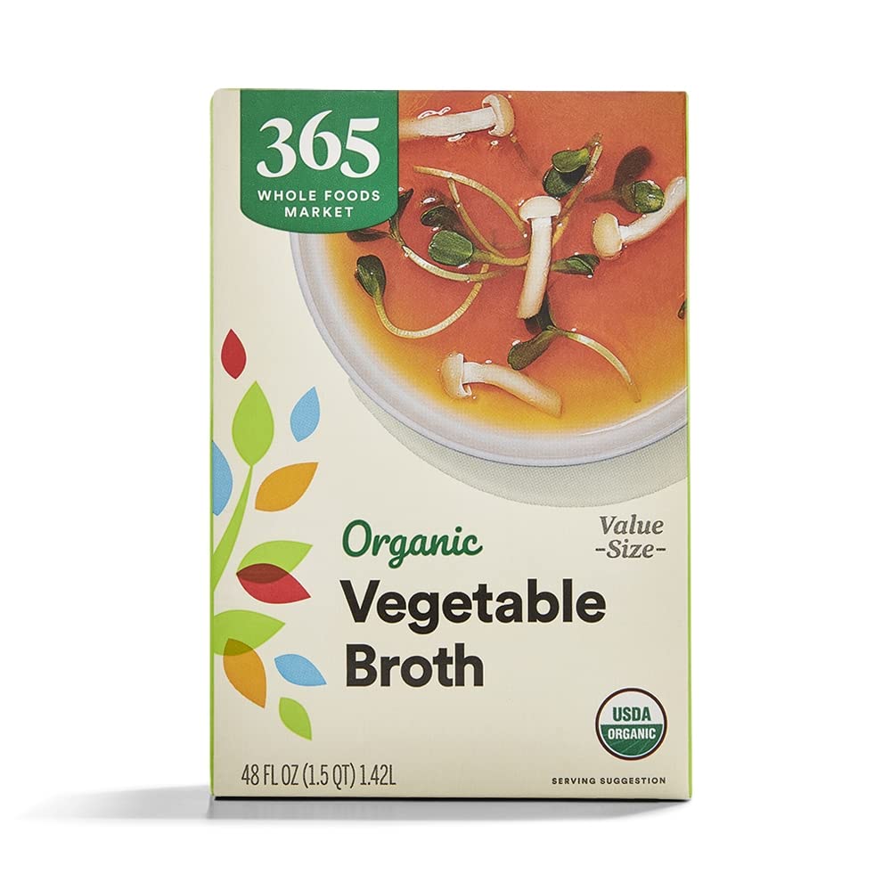 365 by Whole Foods Market, Organic Vegetable Broth, 48 FZ