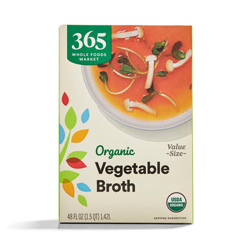 365 by Whole Foods Market, Organic Vegetable Broth, 48 FZ