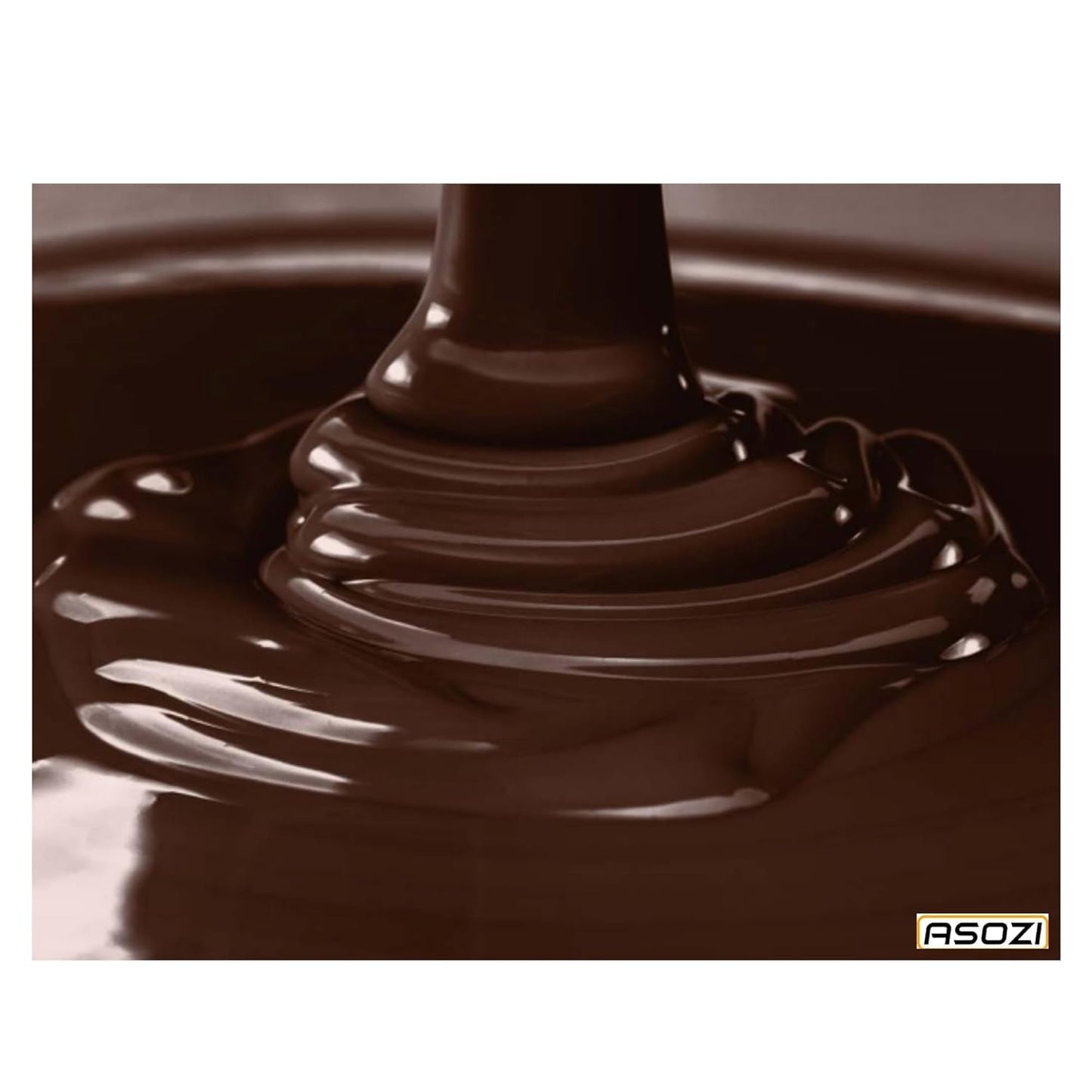 ASOZI Dark Chocolate Melting Wafers – Smooth and Creamy, 2LB for Dipping, Baking, and Candy Making