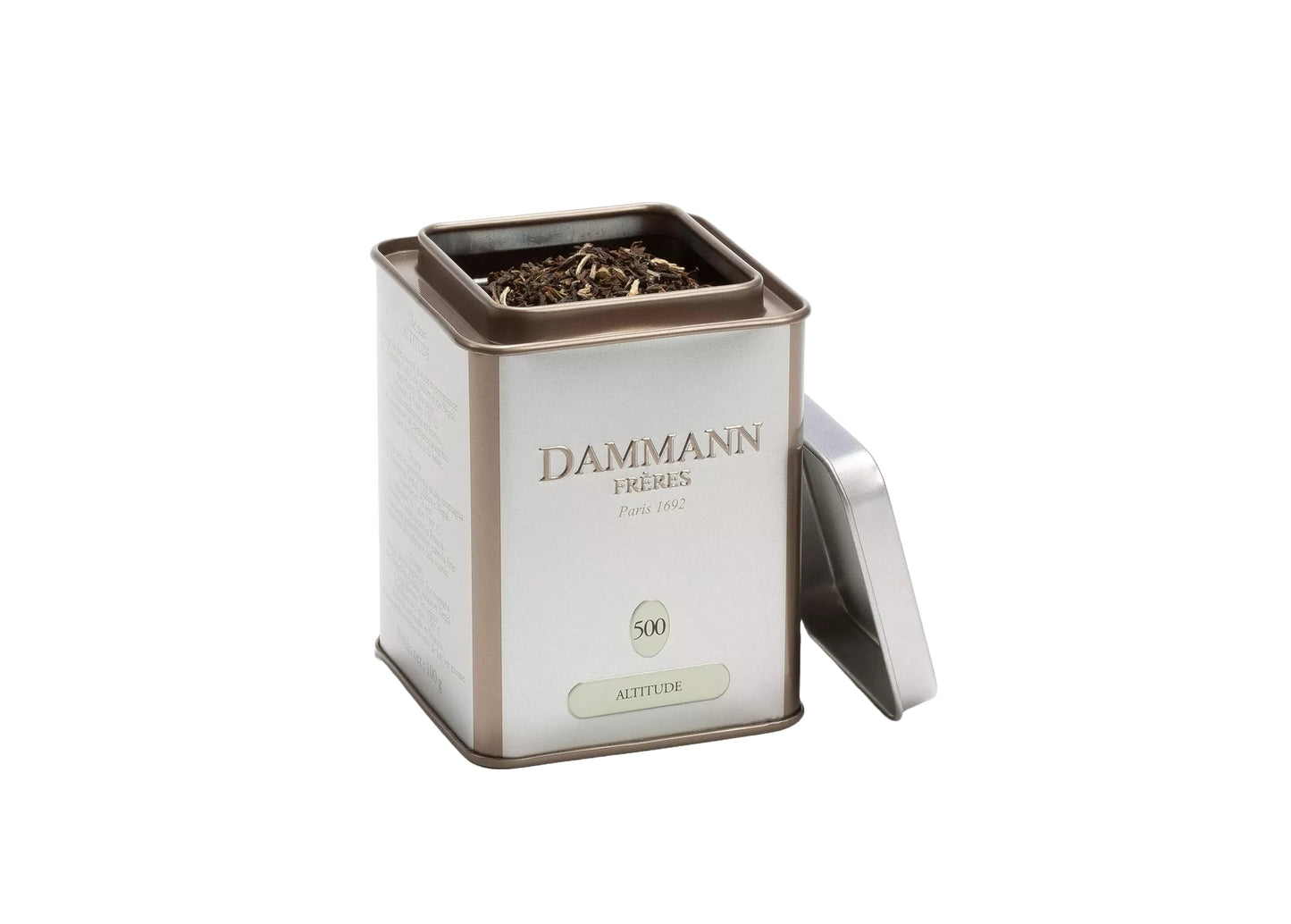 Dammann Freres Loose Leaf  Altitude  enhanced Gourmet French Black Tea  3.52 Ounce Tin